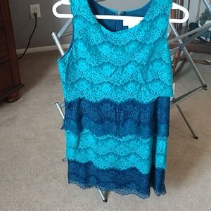 New Jessica Simpson lace shift dress